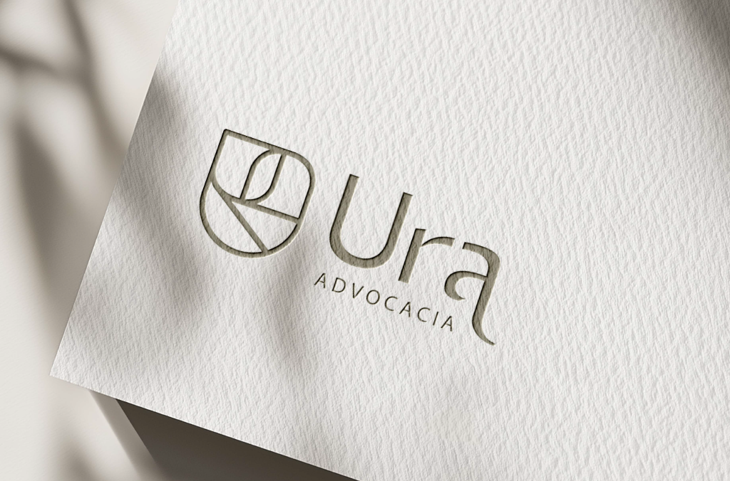 Identidade visual Ura Advocacia — ÉLOW Estúdio Design